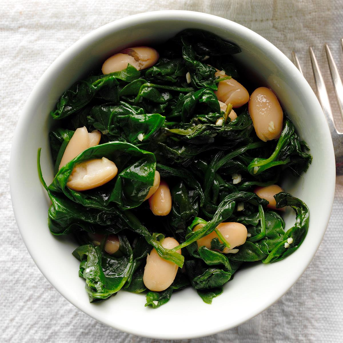 White Beans And Spinach Recipe Taste Of Home