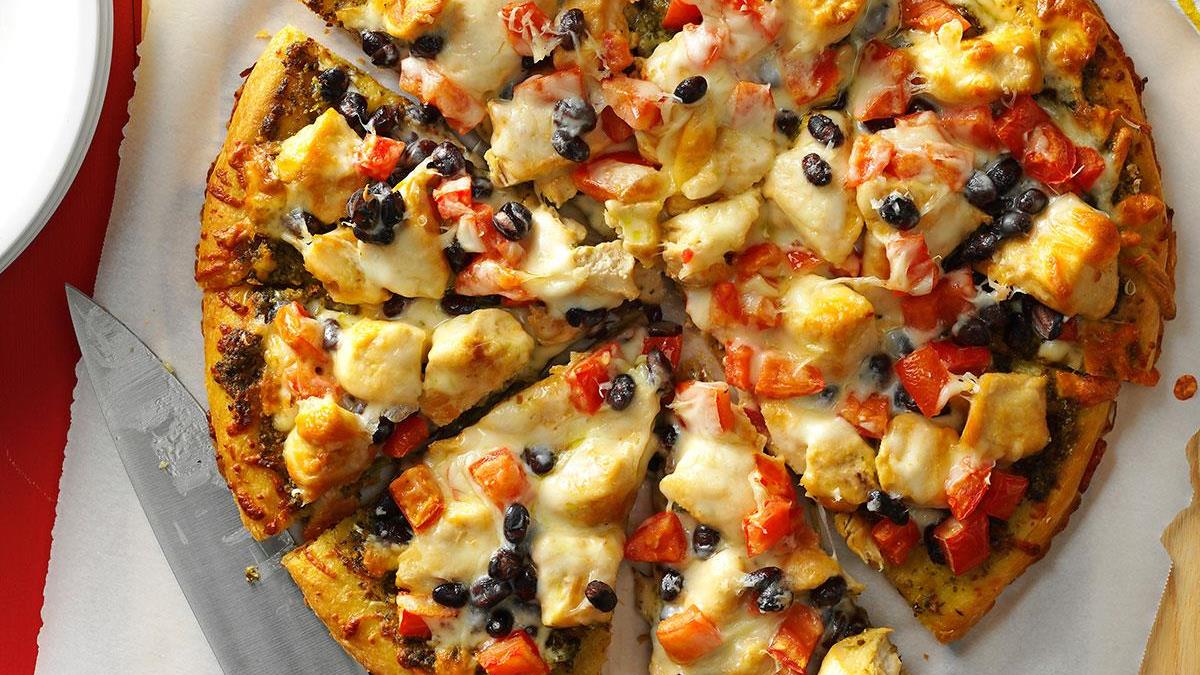 Chicken Pizza Recipe | Taste of Home