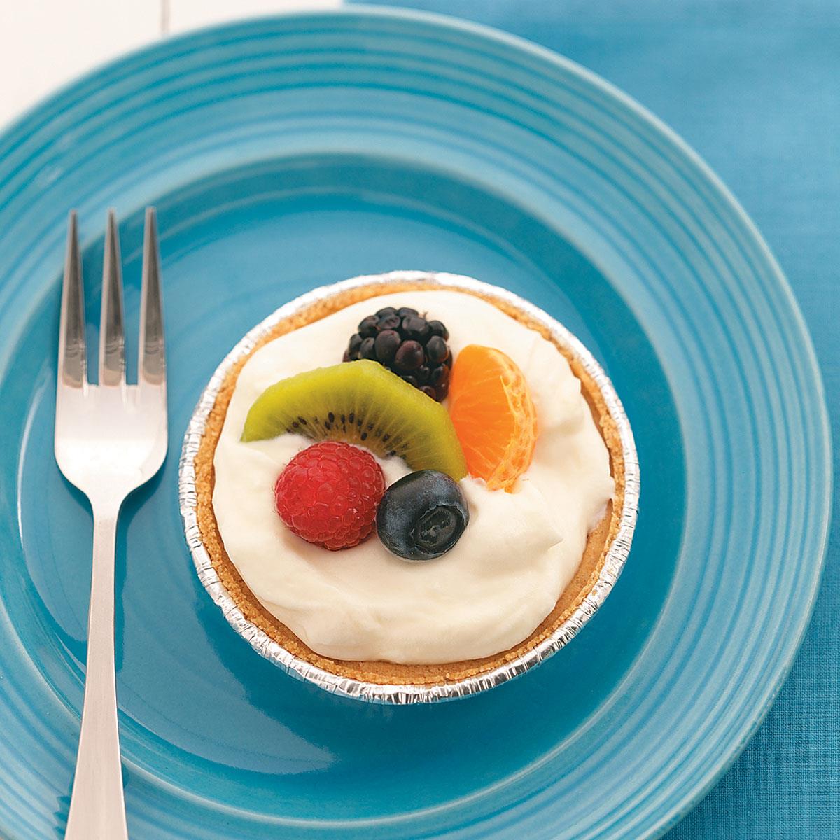 White Chocolate Mousse Tarts Recipe | Taste of Home