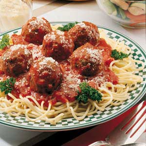 Easy Spaghetti And Meatballs Recipe Taste Of Home