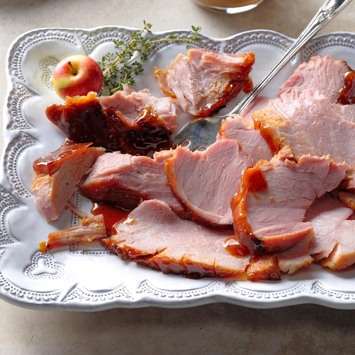 Apple Cider-Glazed Ham Recipe | Taste of Home