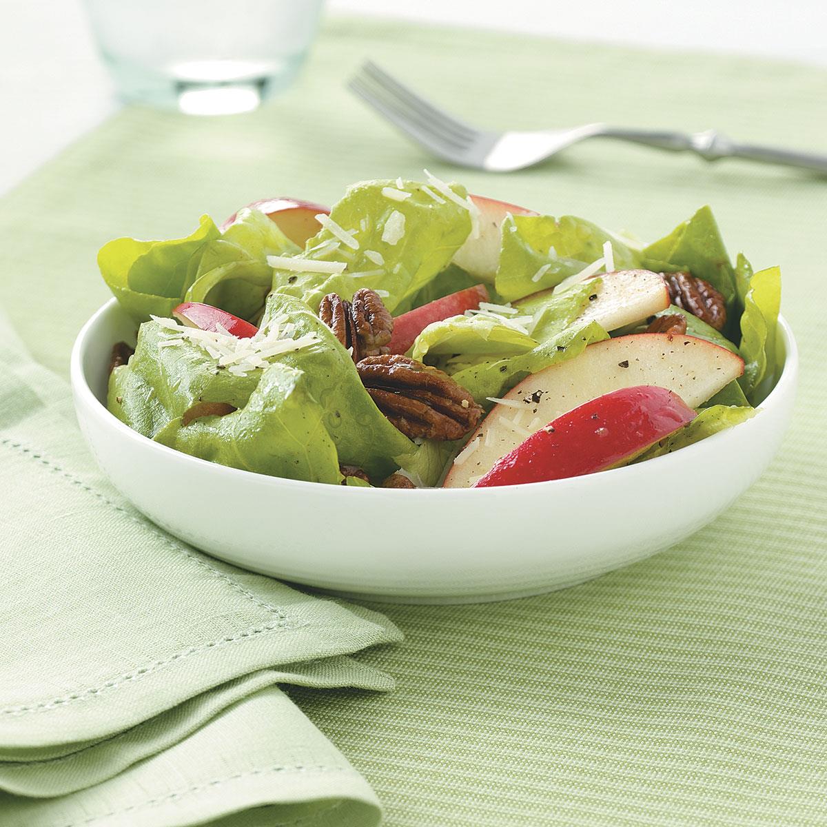ApplePecan Salad with Honey Vinaigrette Recipe Taste of Home