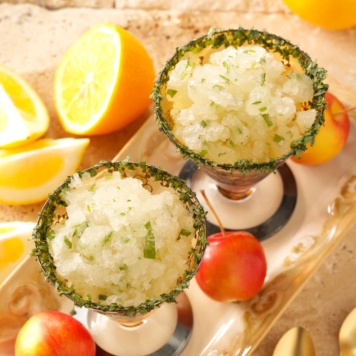 Apple Tarragon Granita Recipe Taste of Home