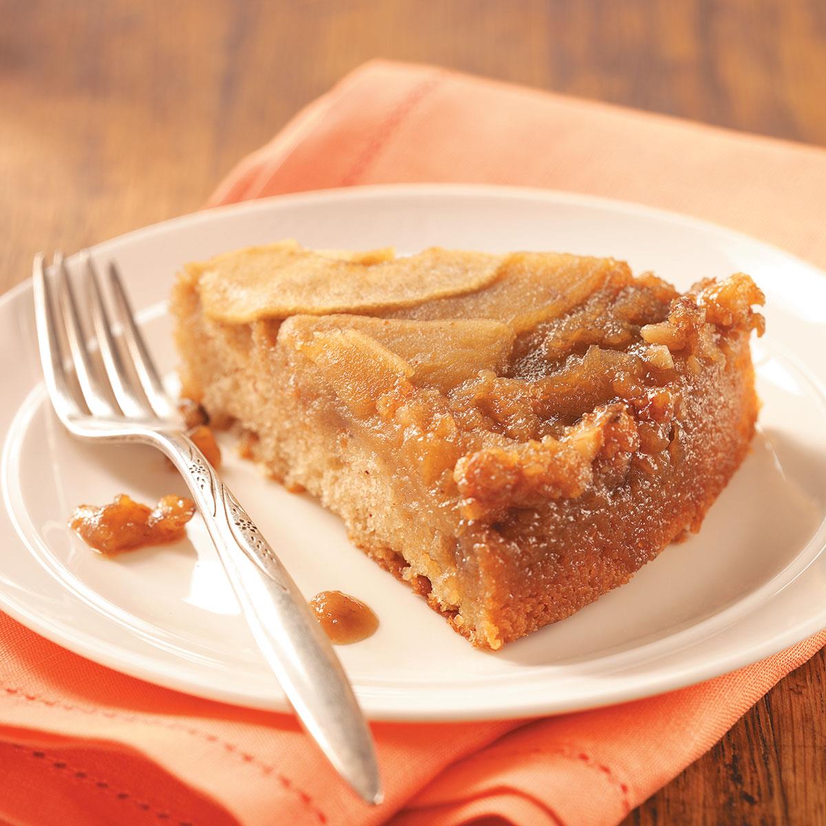 Apple UpsideDown Cake Recipe Taste of Home Apple UpsideDown Cake Recipe Taste of Home