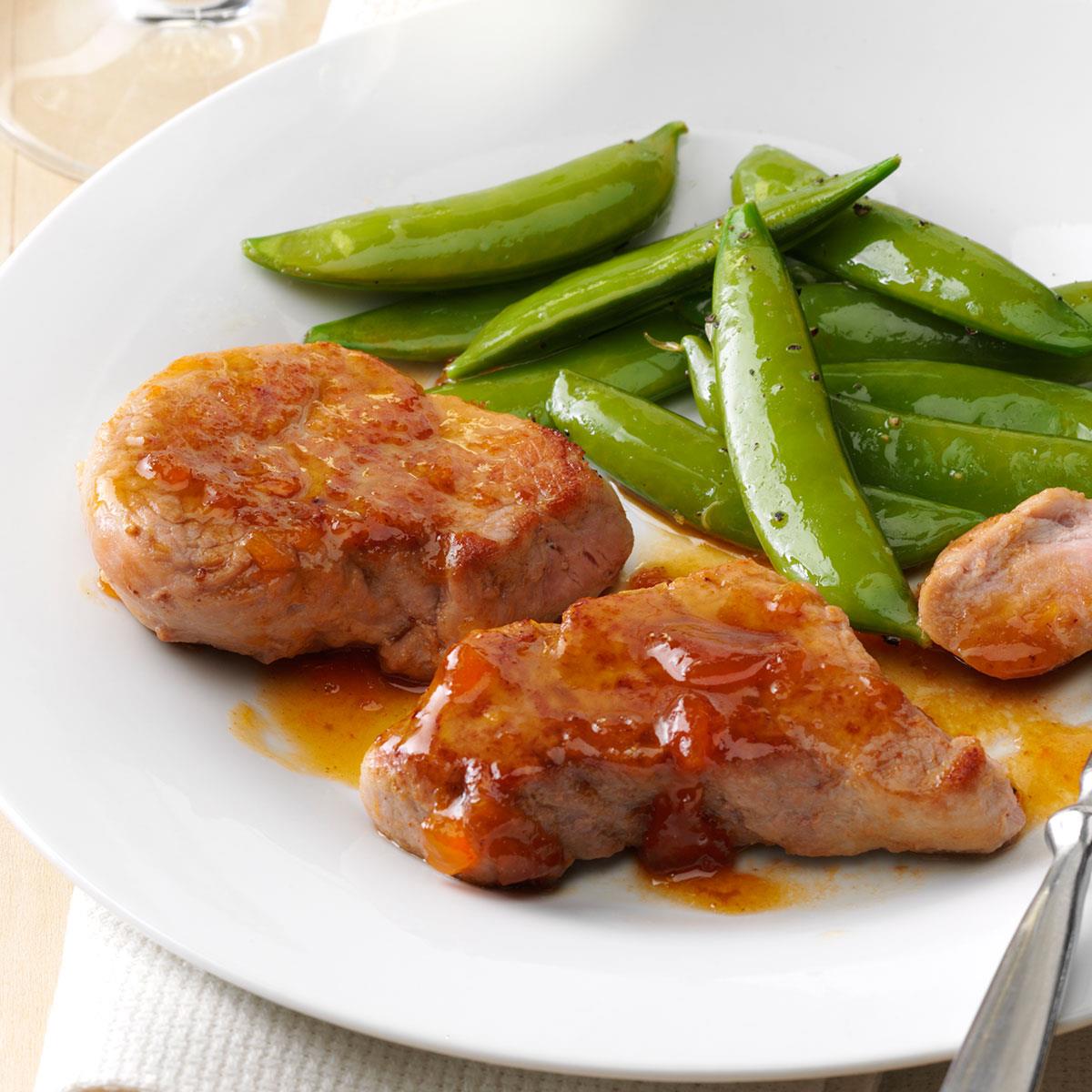 Apricot Pork Medallions Recipe Taste of Home