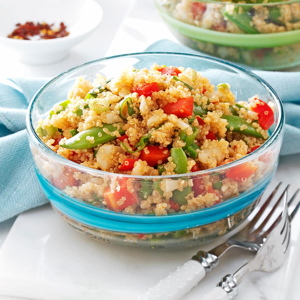 Asian Quinoa Recipe Taste of Home