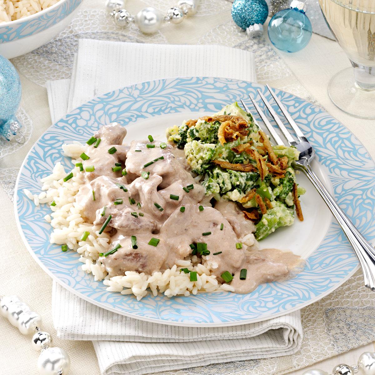 Beef Tips with Horseradish Gravy Recipe Taste of Home