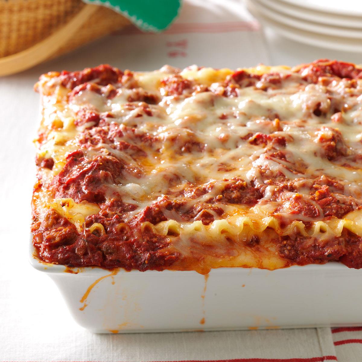 lasagna recipe lasagne