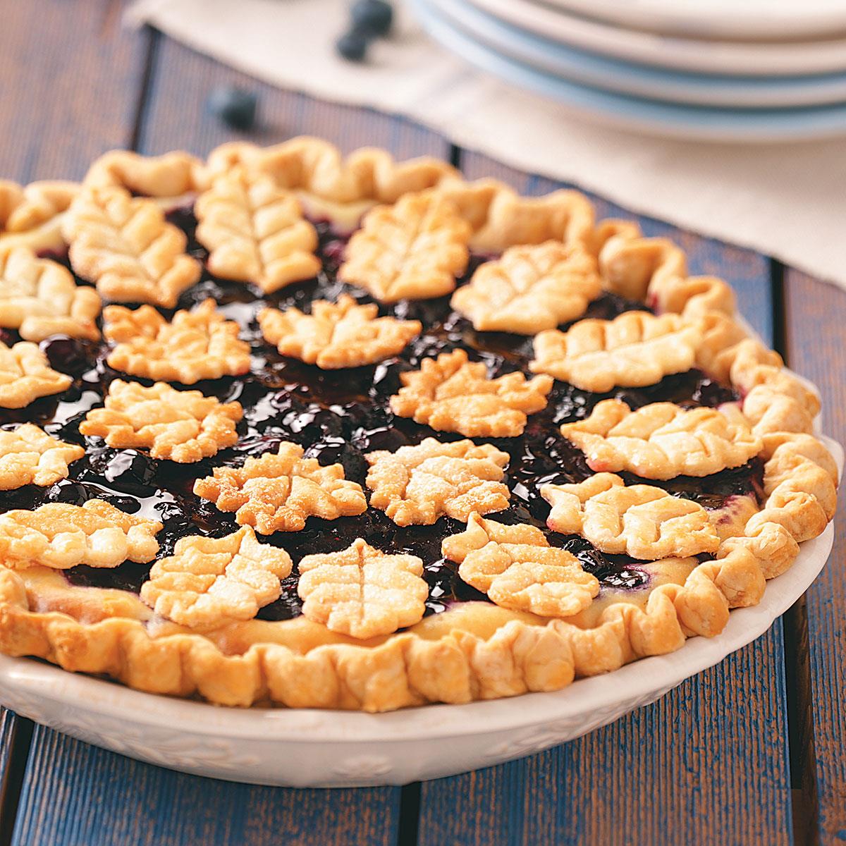 Cook In / Dine Out Blueberry Pie