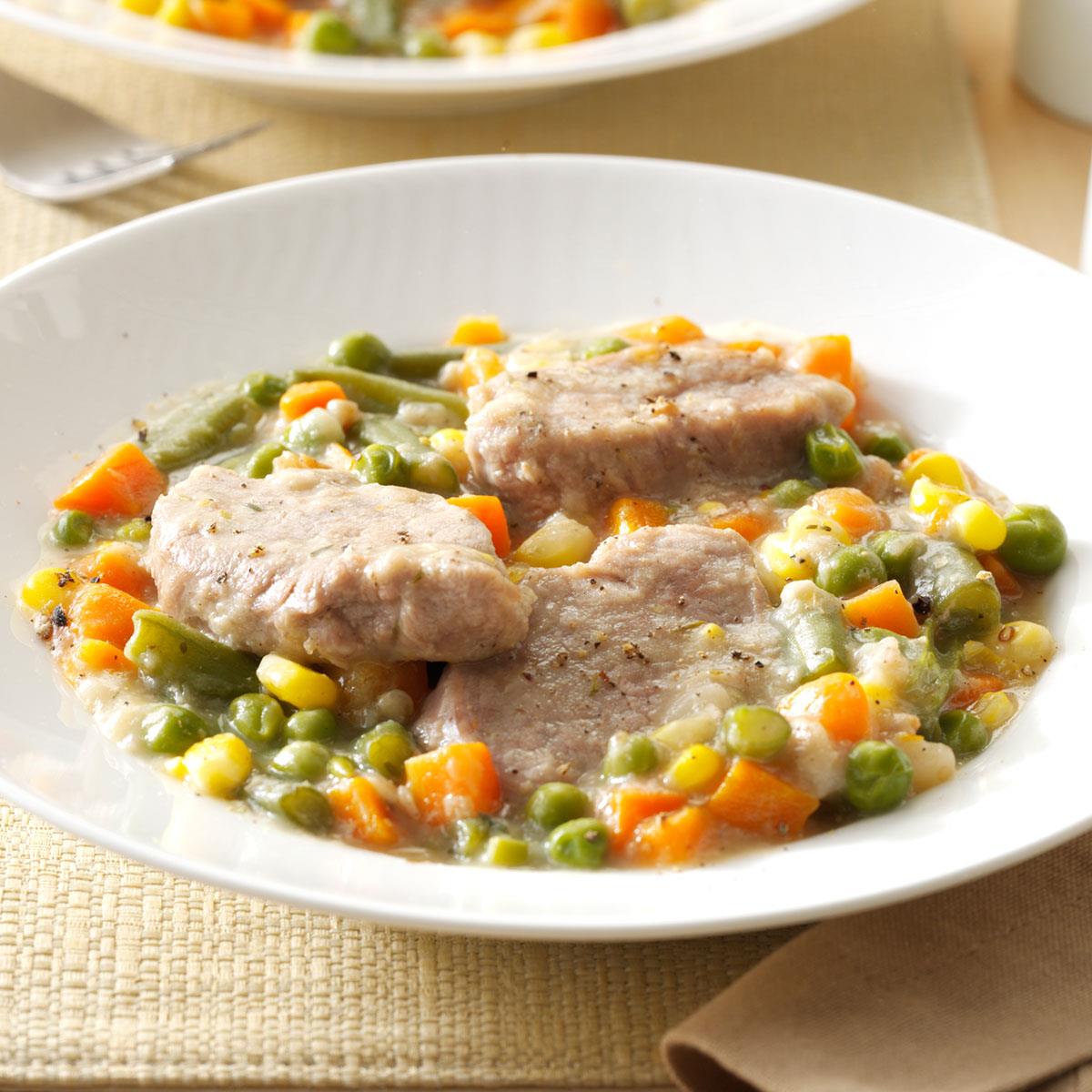 Braised Pork Stew Recipe Taste of Home