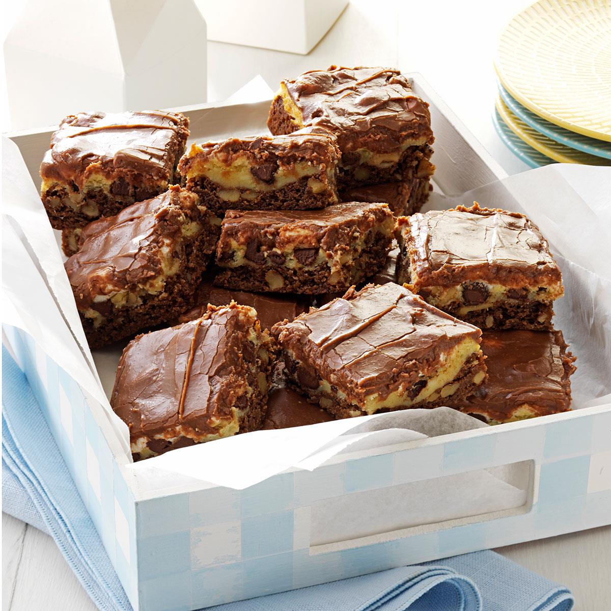 Broadway Brownie Bars Recipe Taste of Home