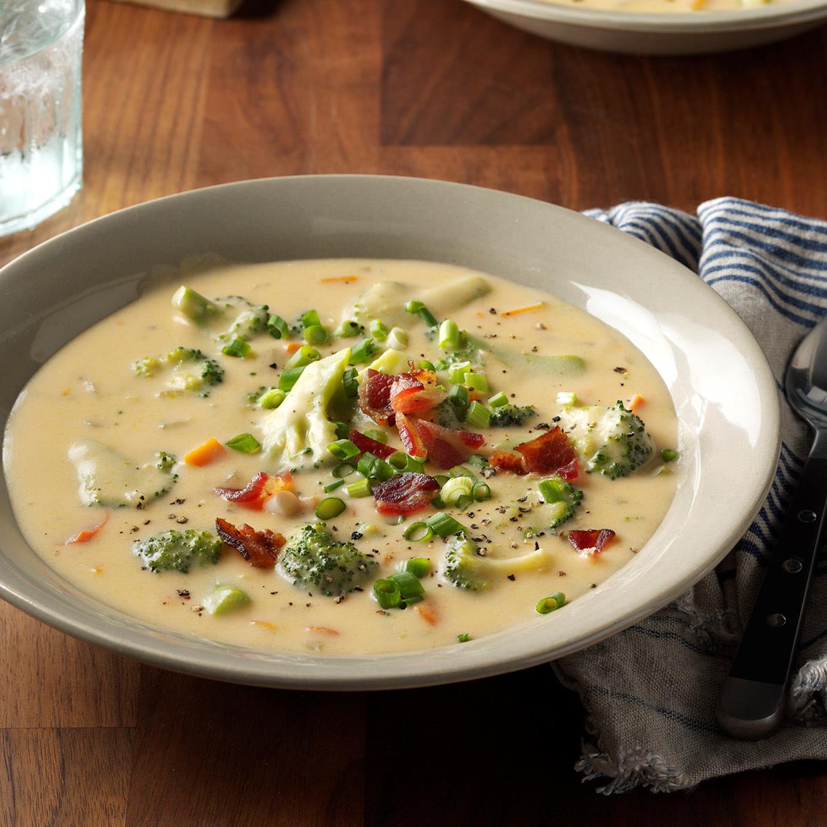 Broccoli Beer Cheese Soup Recipe Taste of Home