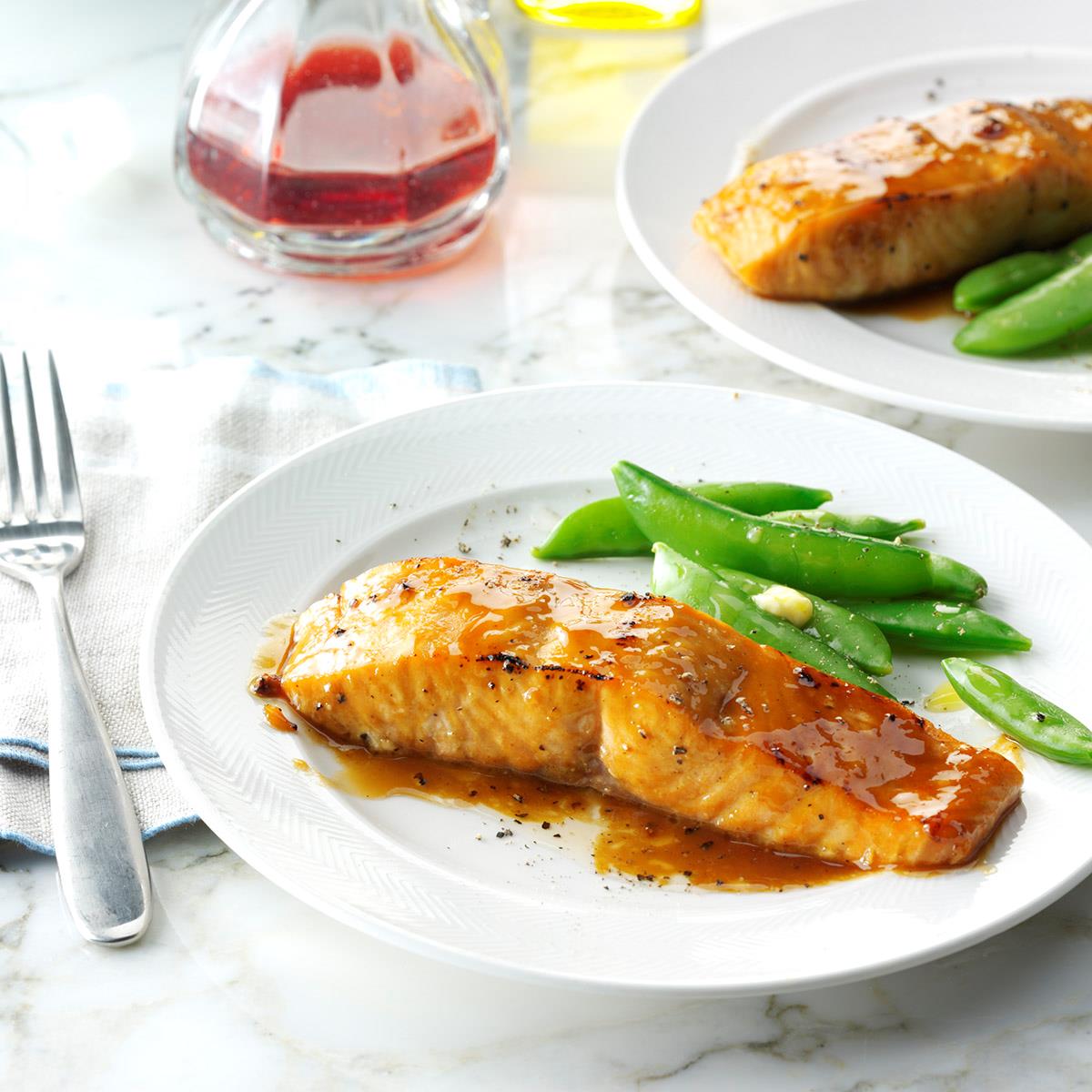 Brown Sugar-Glazed Salmon Recipe | Taste of Home