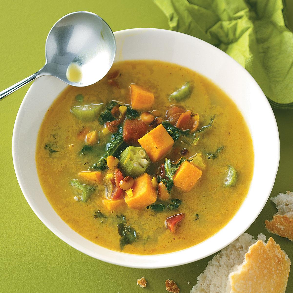 Caribbean Potato Soup Recipe Taste of Home