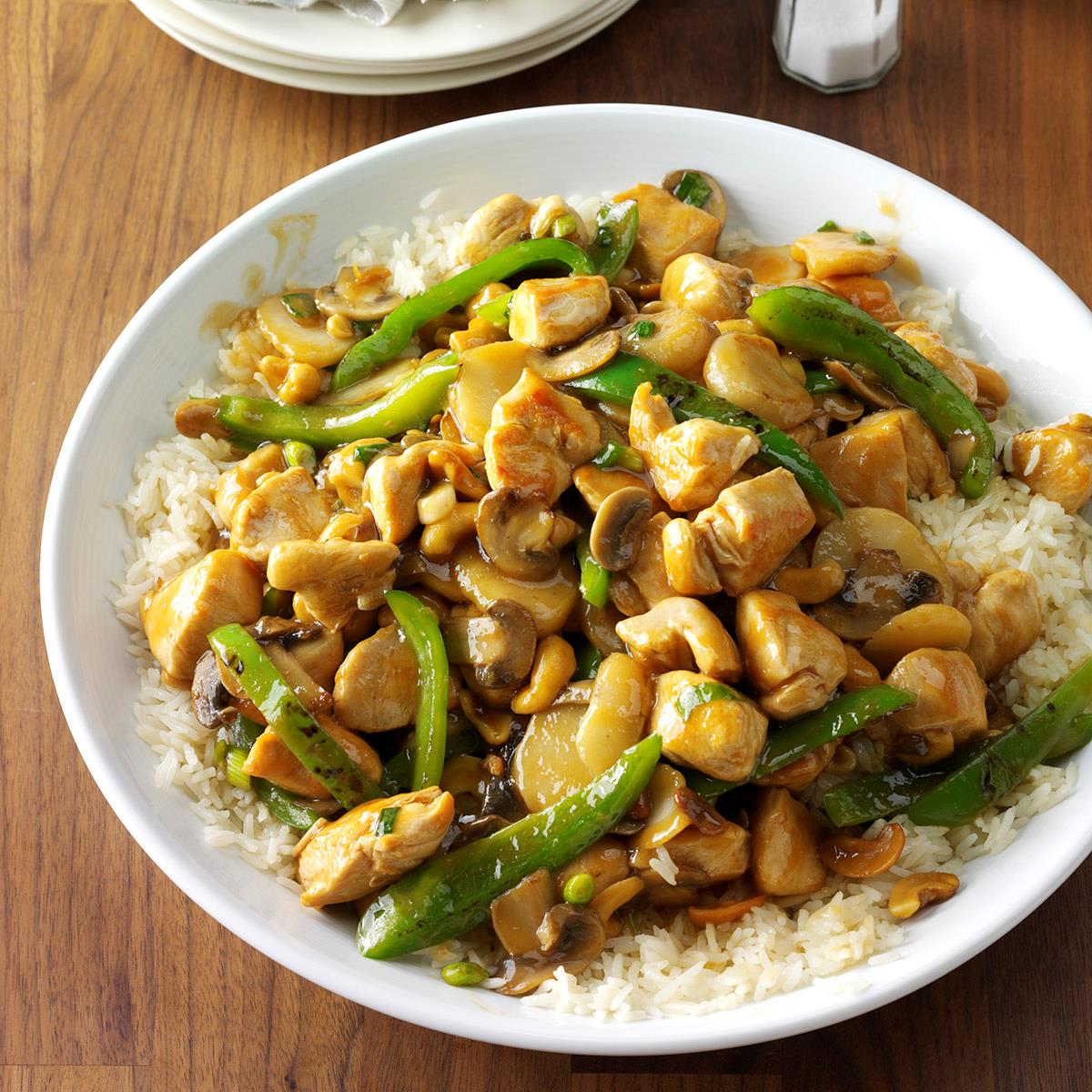 Cashew Chicken with Ginger Recipe Taste of Home