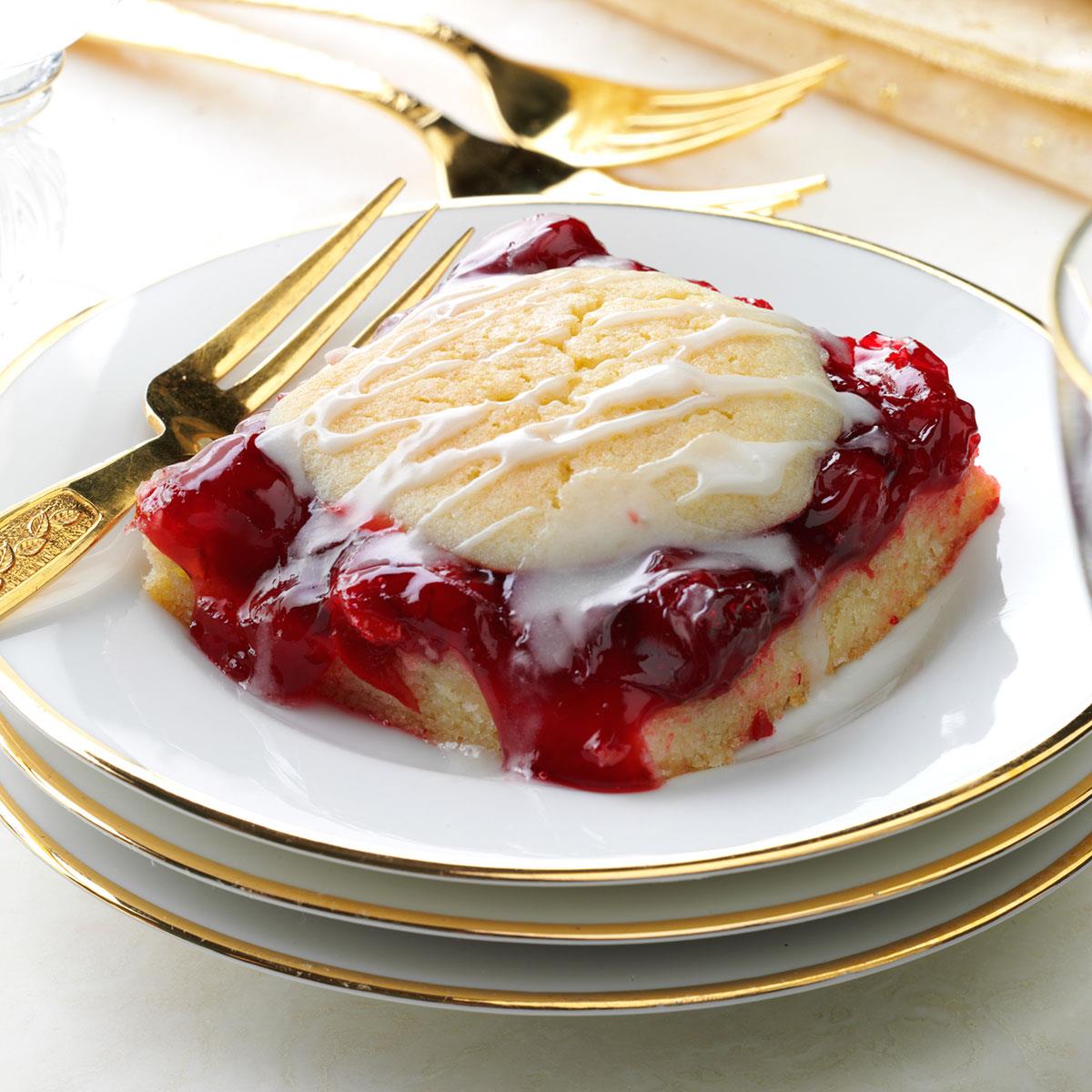 Cherry Cobbler Bars Recipe Taste of Home