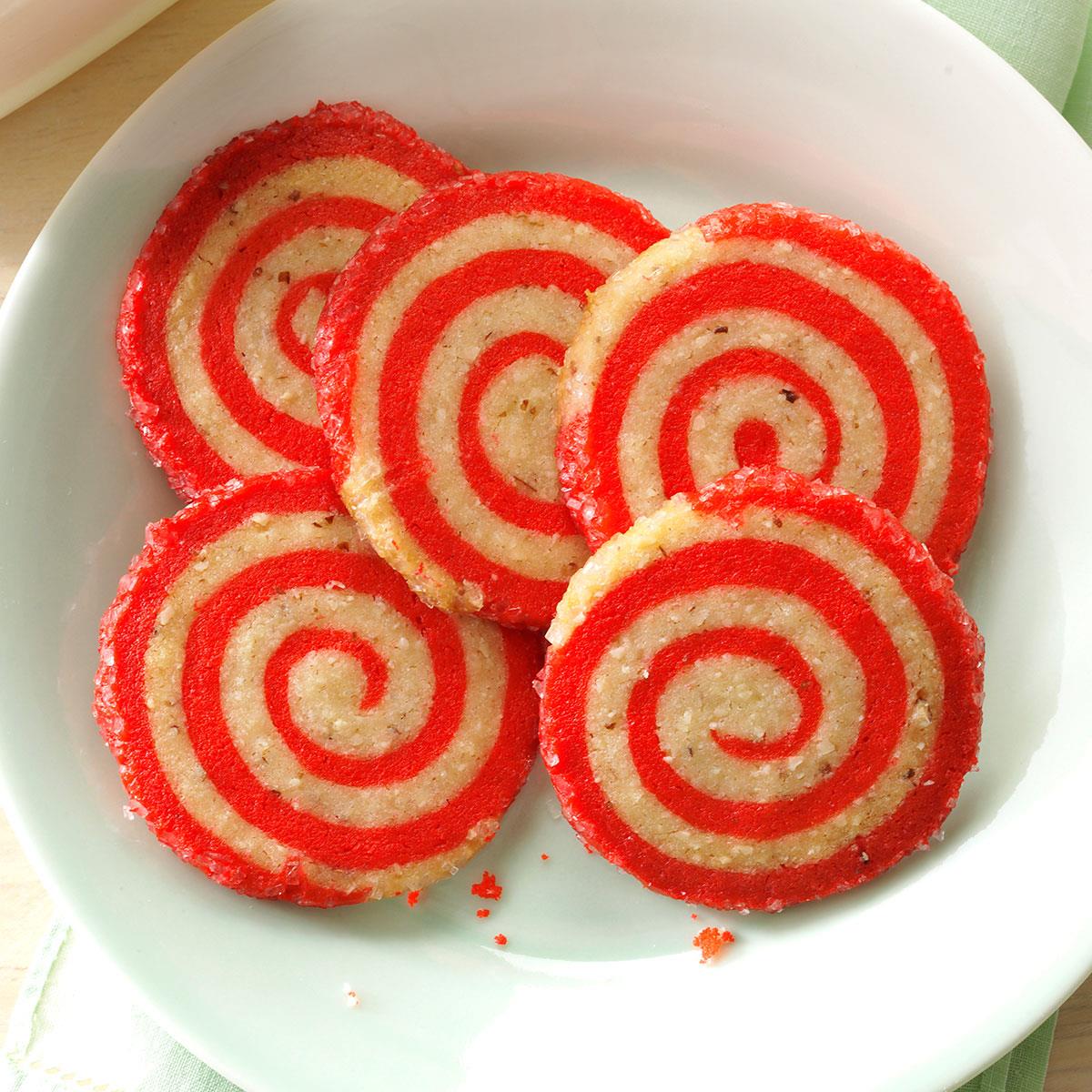 Cherry Pinwheel Cookies Recipe Taste of Home