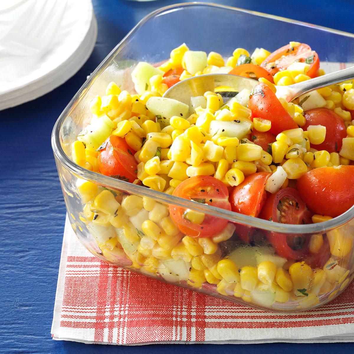 Cherry Tomato Corn Salad Recipe  Taste of Home