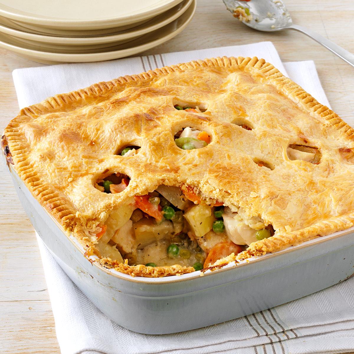 Chicken Deep Dish Potpie Recipe | Taste of Home