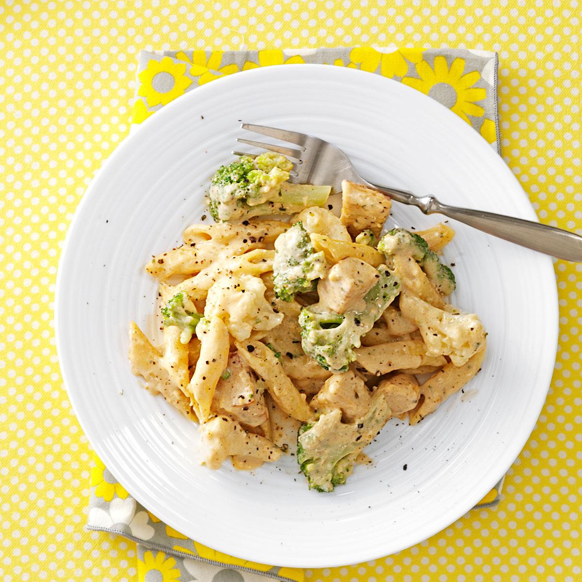 Chicken Penne Alfredo Recipe | Taste of Home