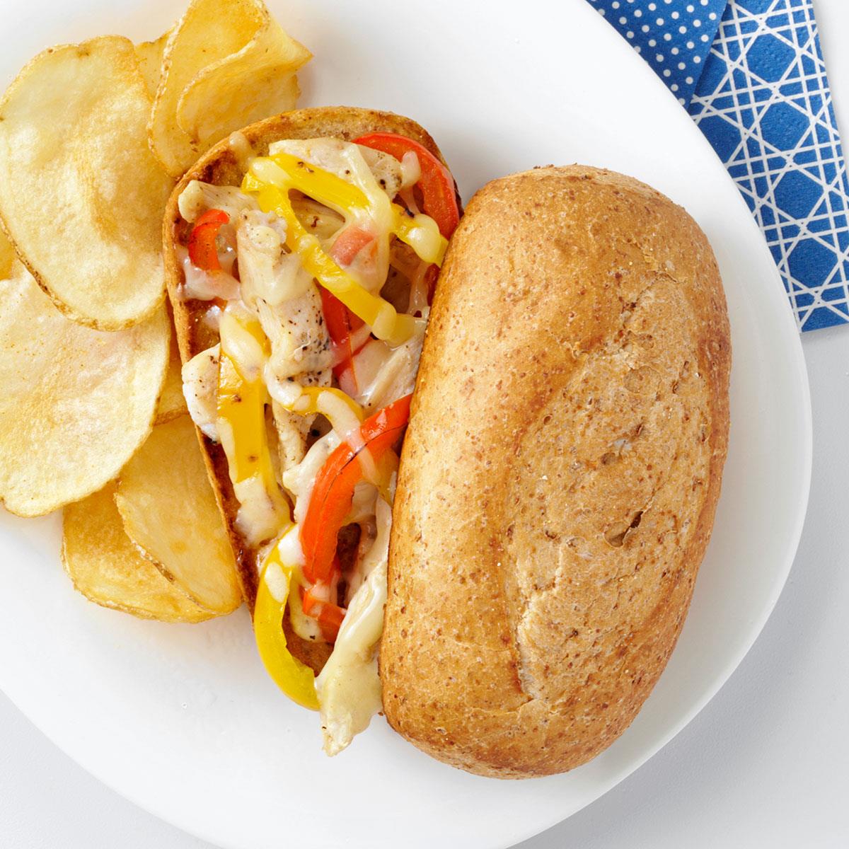 Chicken Philly Sandwiches Recipe Taste of Home