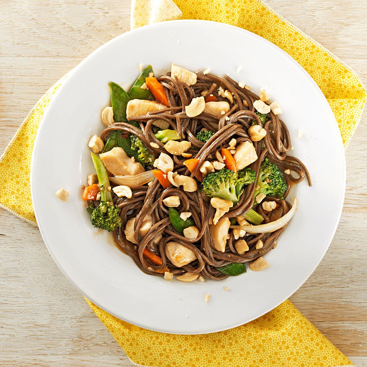 Chicken Soba Noodle Toss Recipe Taste of Home