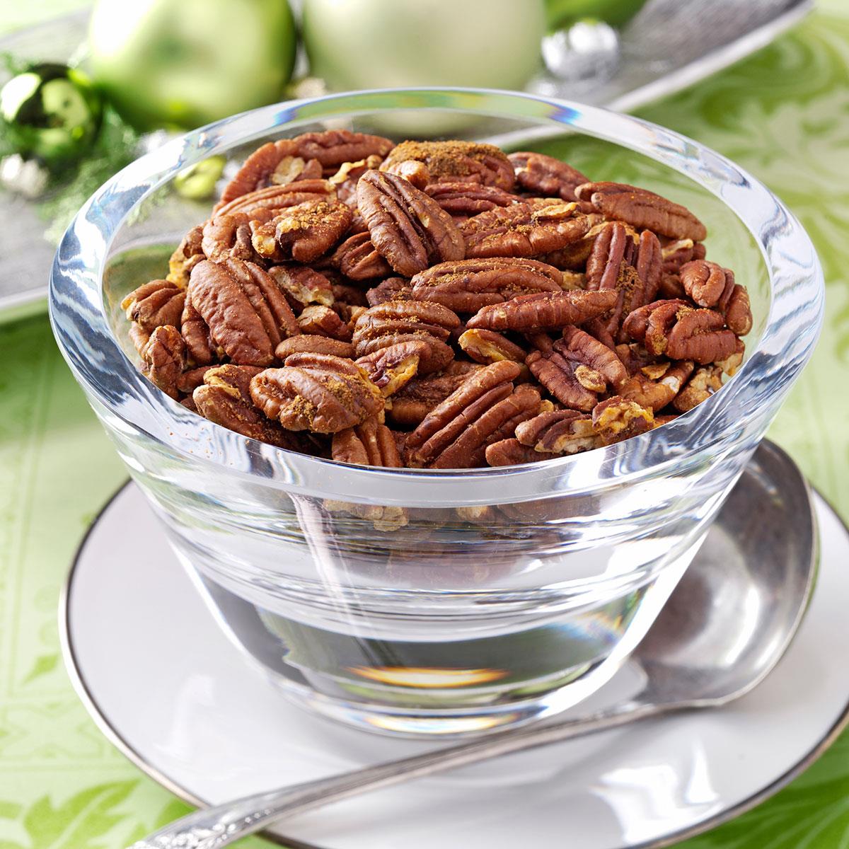 Chili Spiced Pecans Recipe Taste Of Home