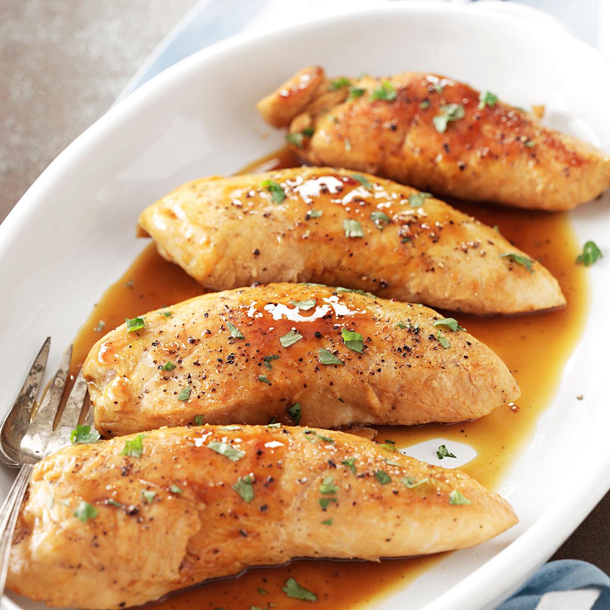 Chipotle CitrusGlazed Turkey Tenderloins Recipe Taste of Home