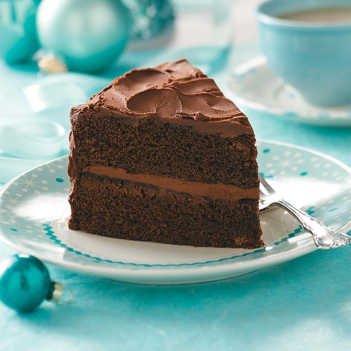 Chocolate Layered Cake Recipe Taste of Home Chocolate Layered Cake Recipe Taste of Home