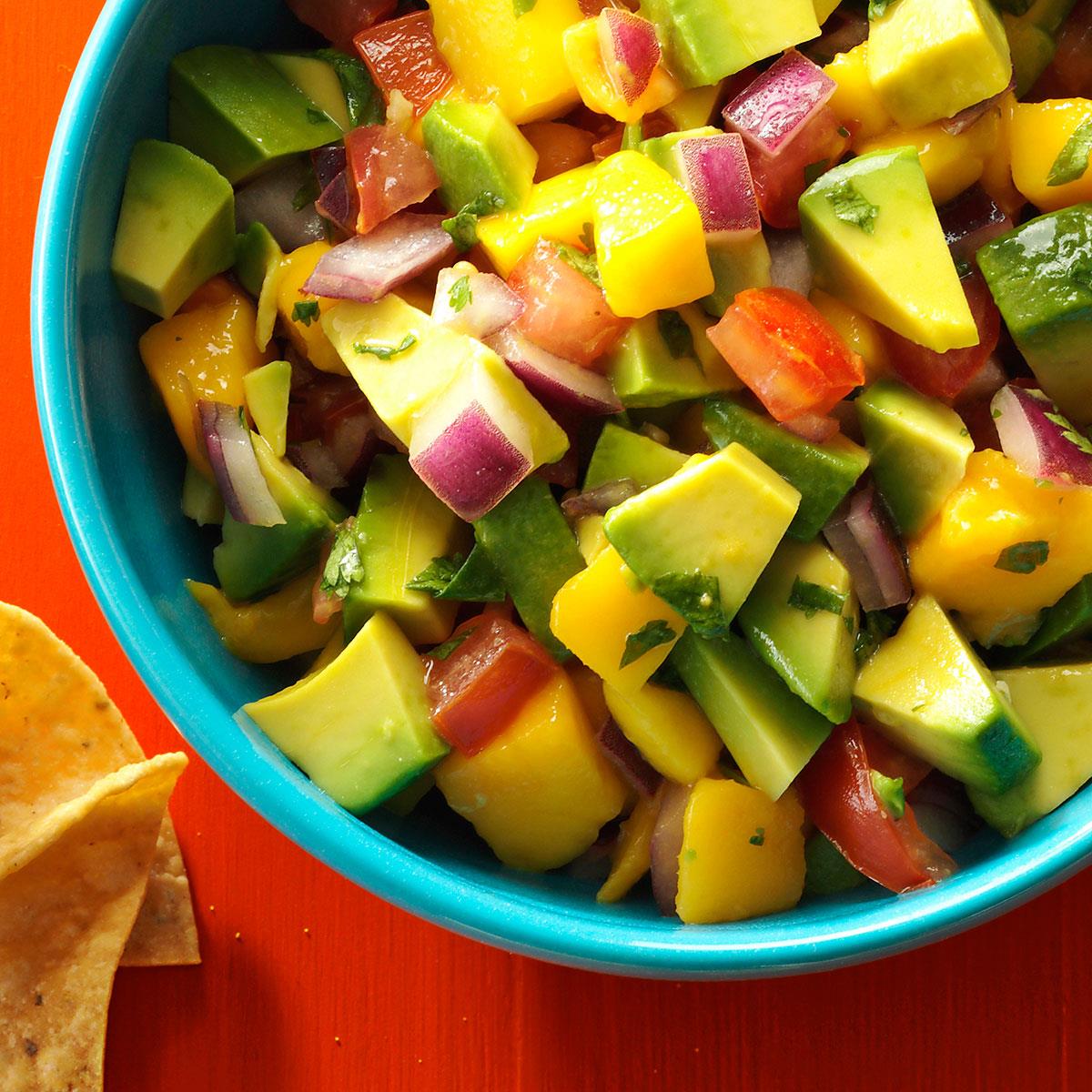 Chunky Mango Guacamole Recipe | Taste of Home