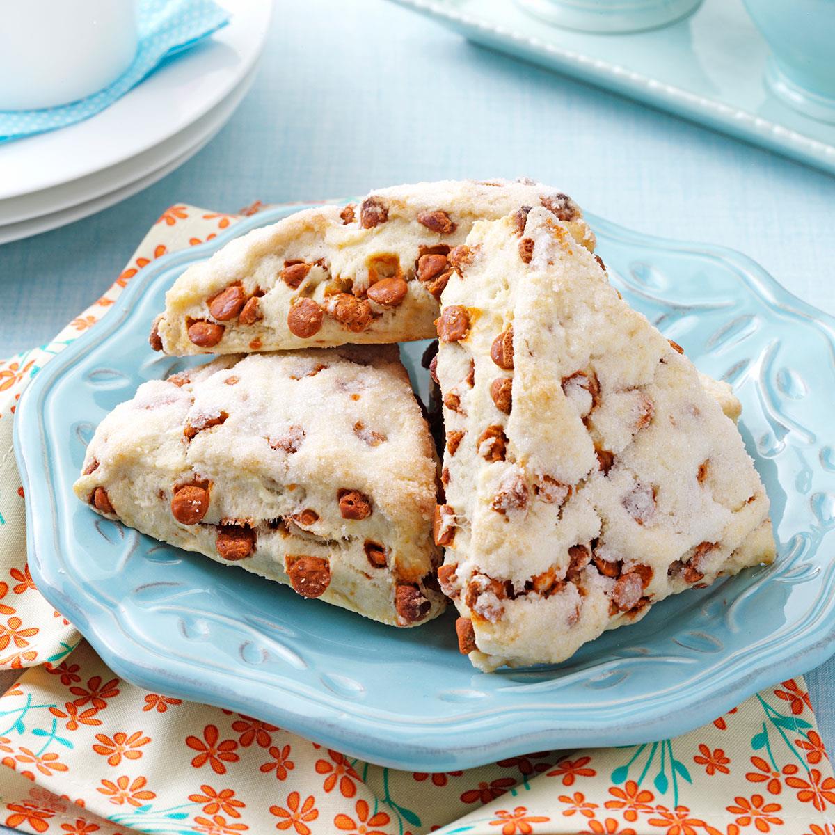 Cinnamon Chip Scones Recipe Taste of Home