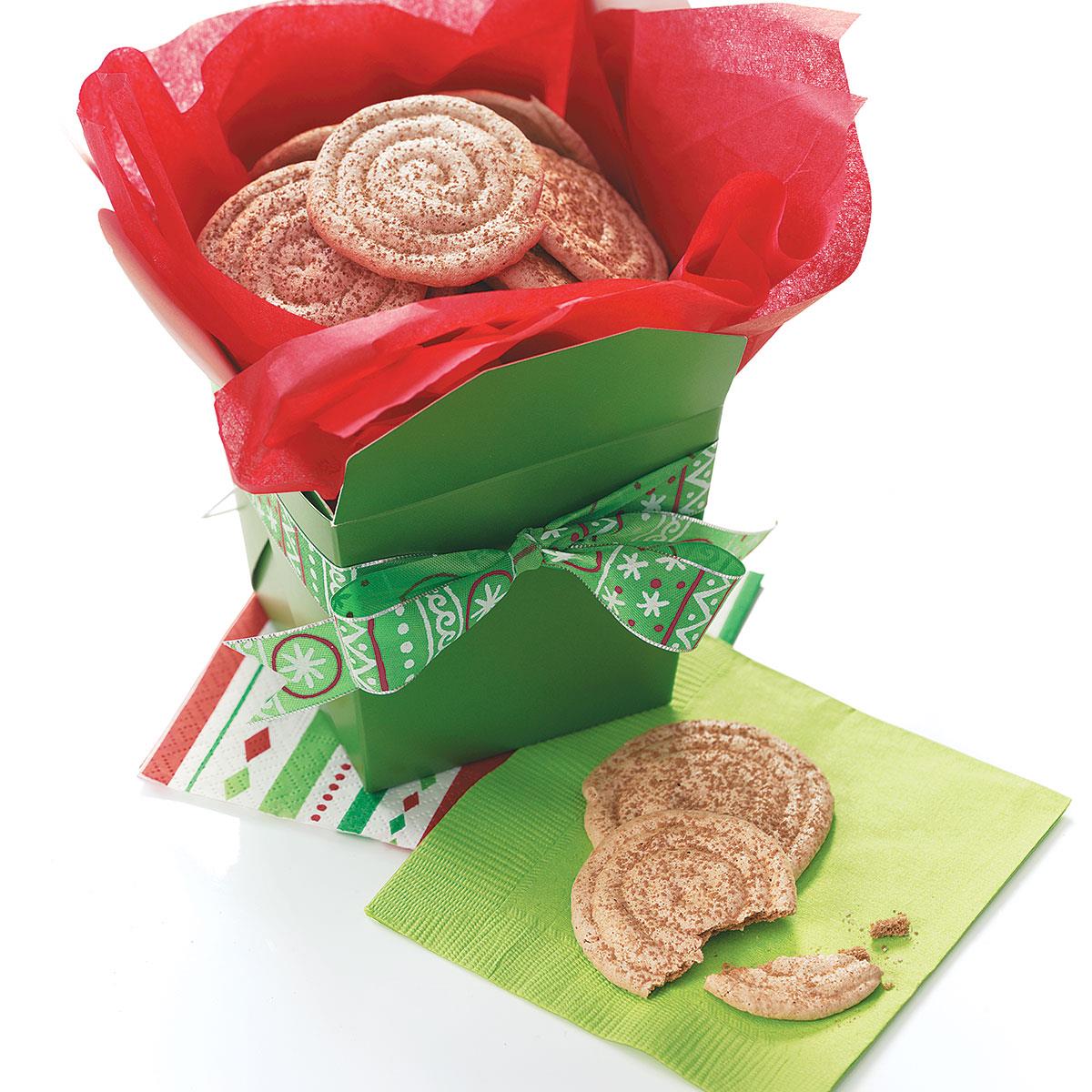 CocoaAlmond Meringue Cookies Recipe Taste of Home