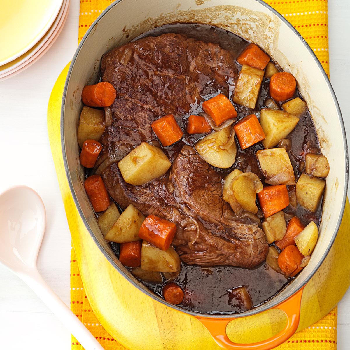 Company Pot Roast Recipe Taste of Home