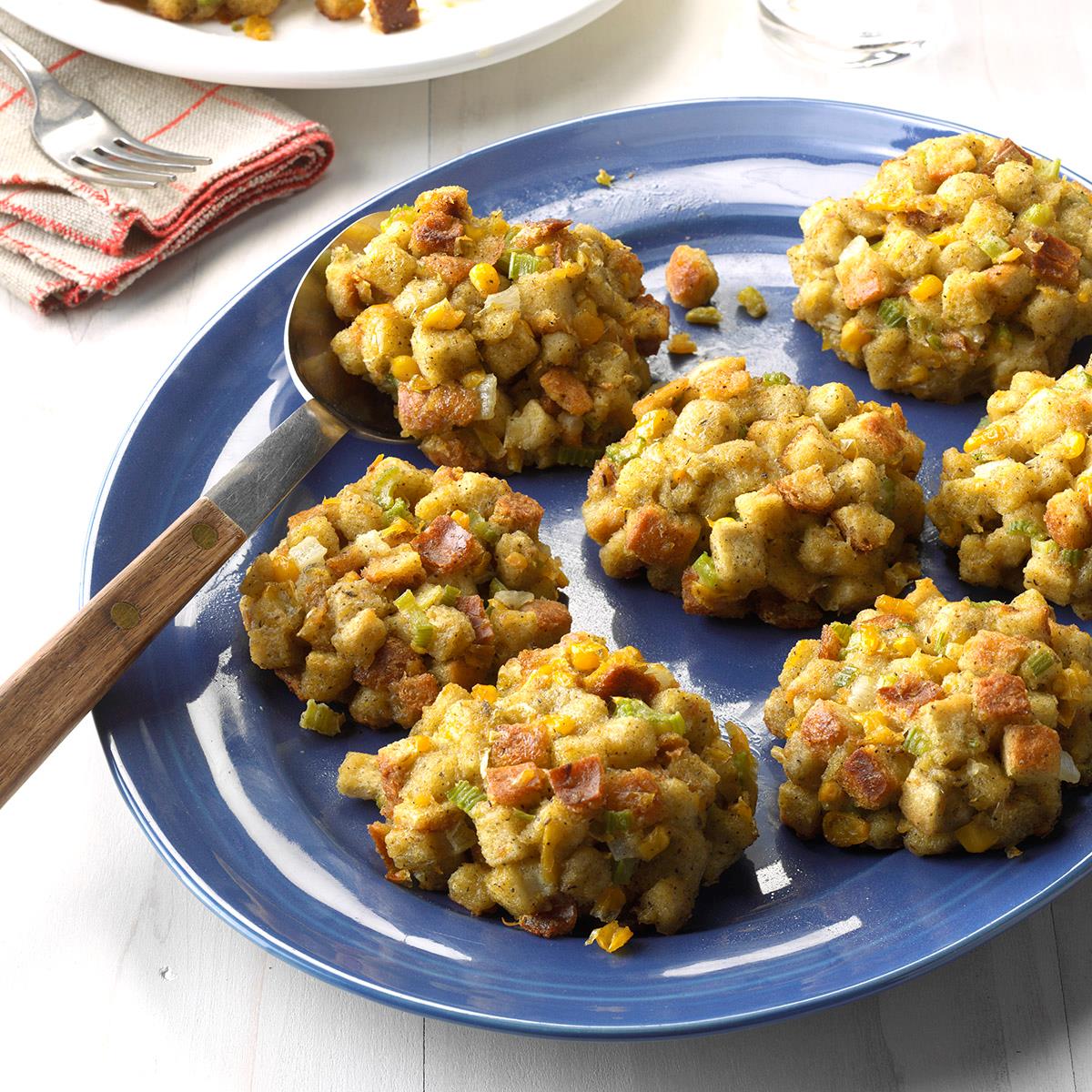 Corn Stuffing Balls Recipe Taste of Home
