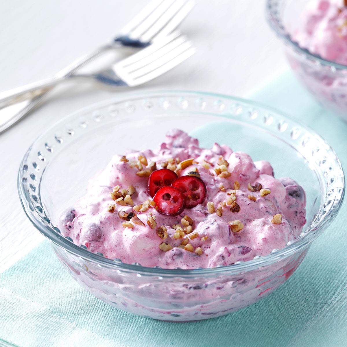 Cranberry Ambrosia Salad Recipe Taste Of Home