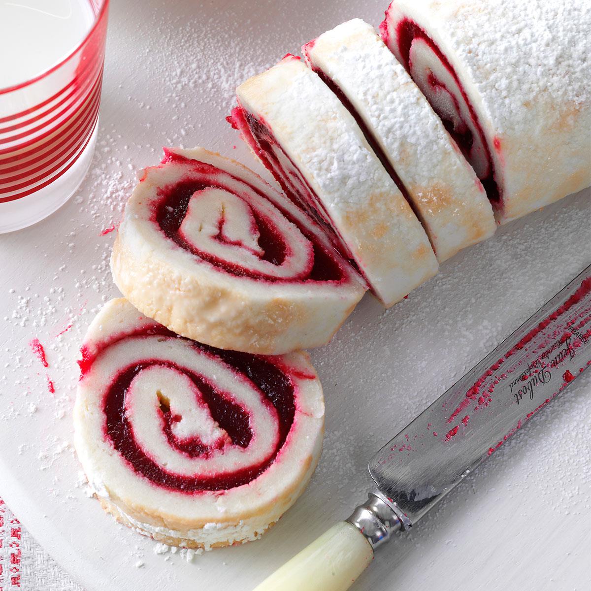 Cranberry Cake Roll Recipe Taste of Home