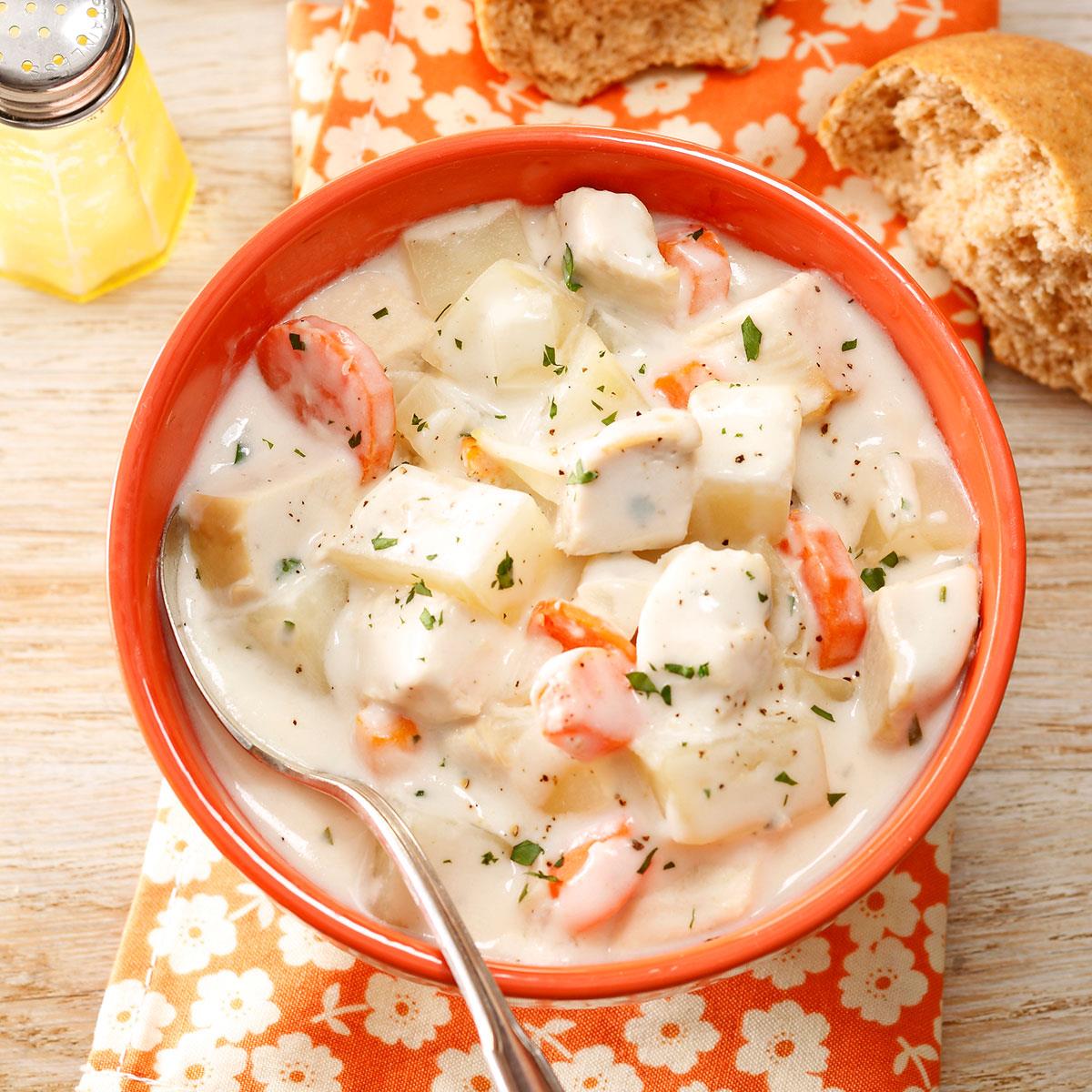 Cream Cheese Chicken Soup Recipe | Taste of Home