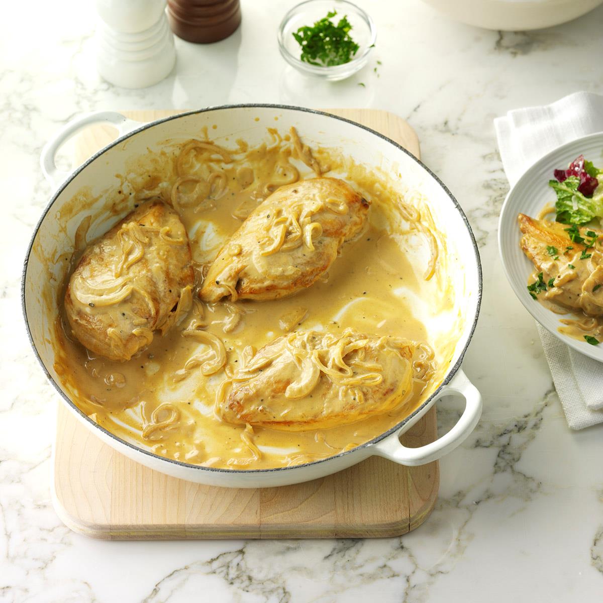 Creamy Dijon Chicken Recipe Taste Of Home