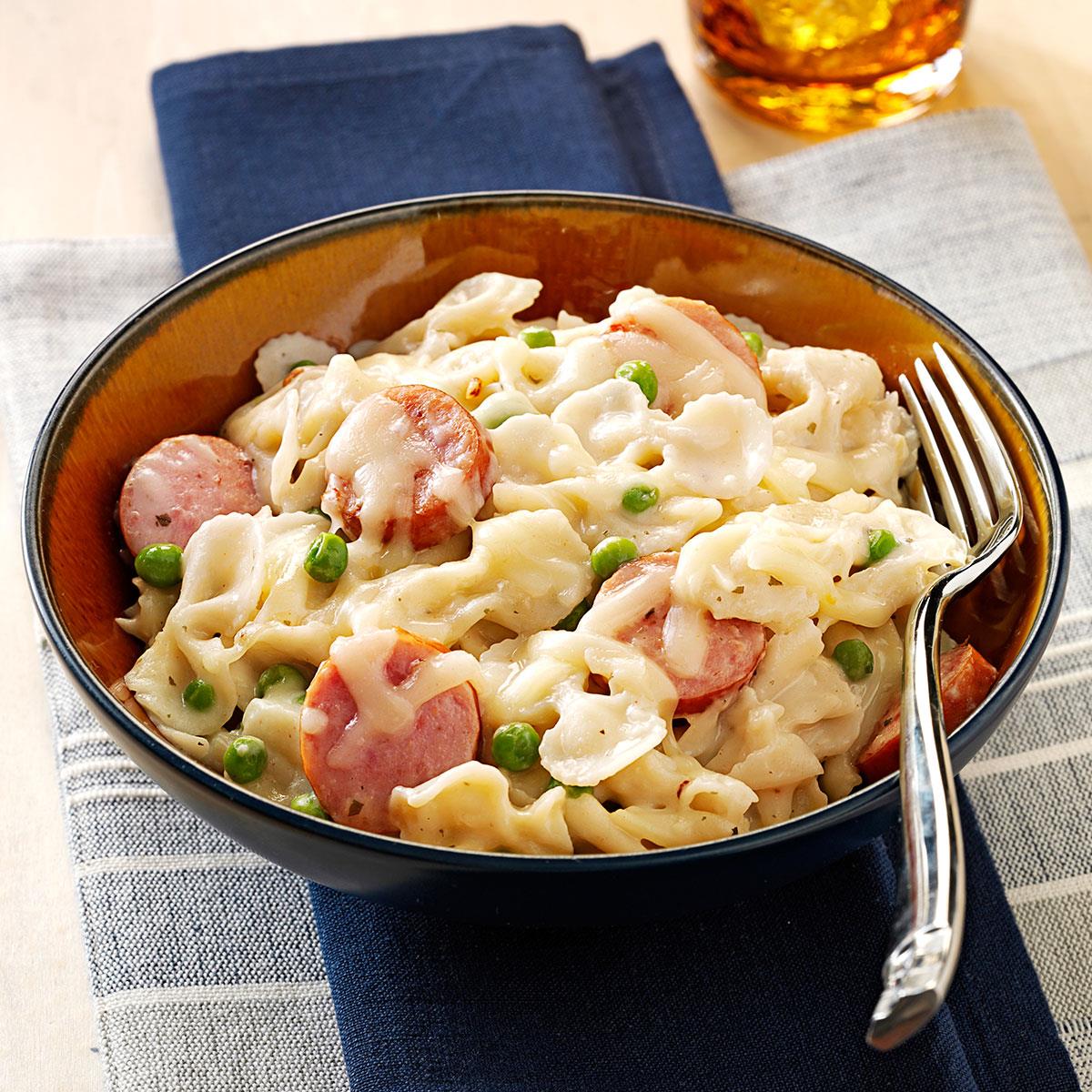 Creamy Sausage & Bow Ties Recipe Taste of Home