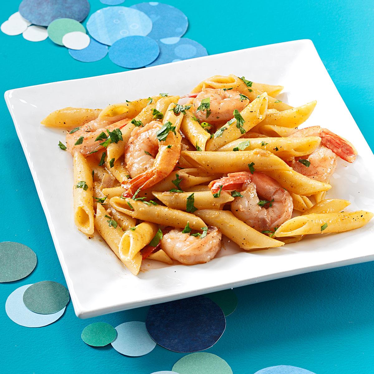 Creole Shrimp Pasta Recipe | Taste of Home