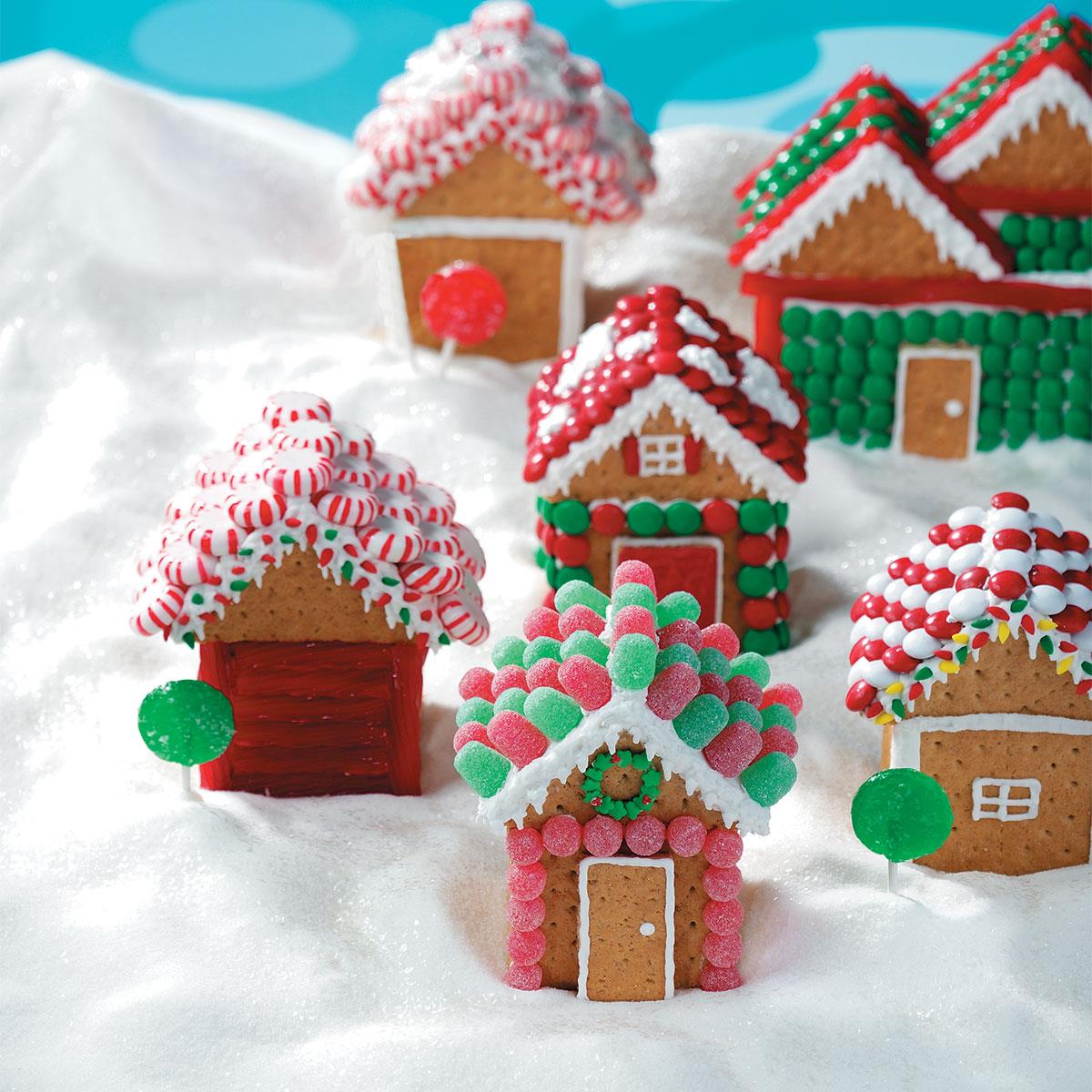 Christmas Village Houses Recipe | Taste of Home