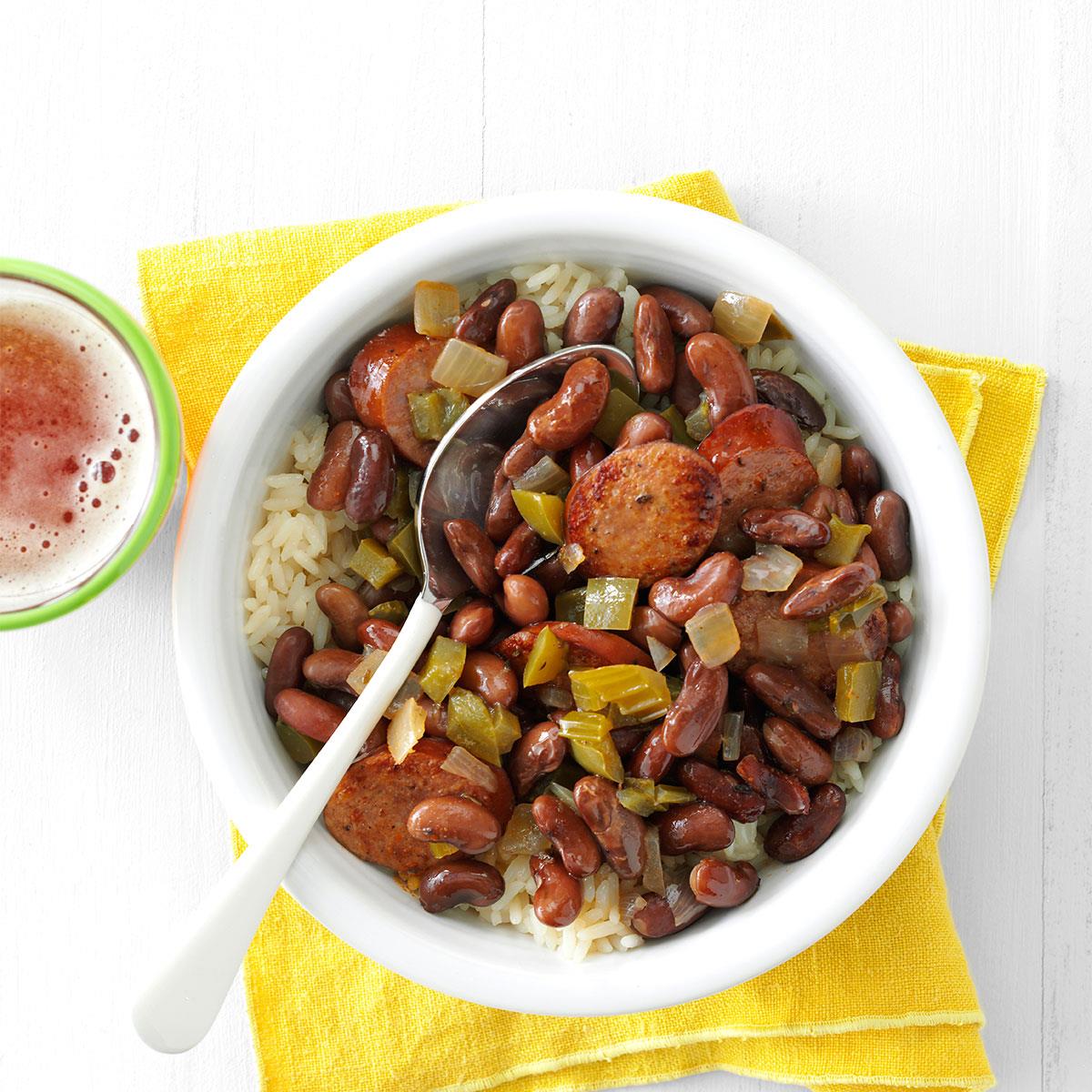 Slow Cooker Red Beans & Sausage Recipe Taste of Home