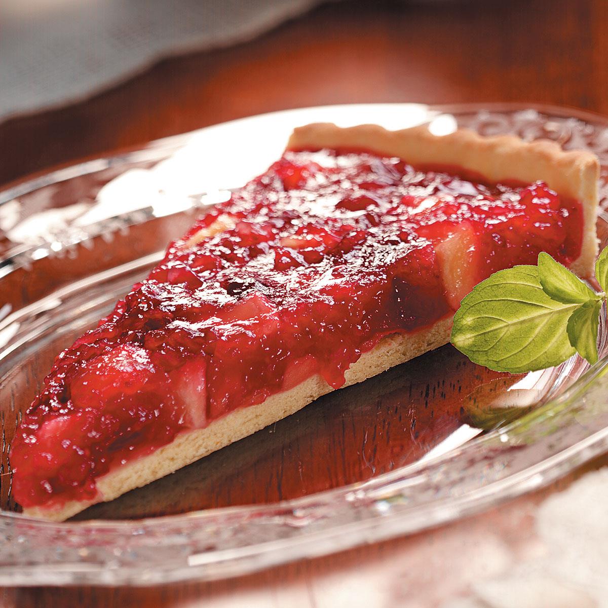 Cranberry Apple Tart Recipe | Taste of Home