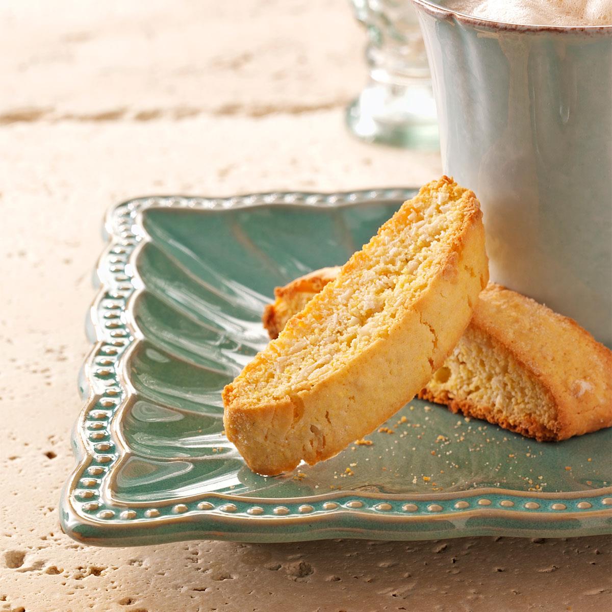Lime Coconut Biscotti Recipe Taste of Home