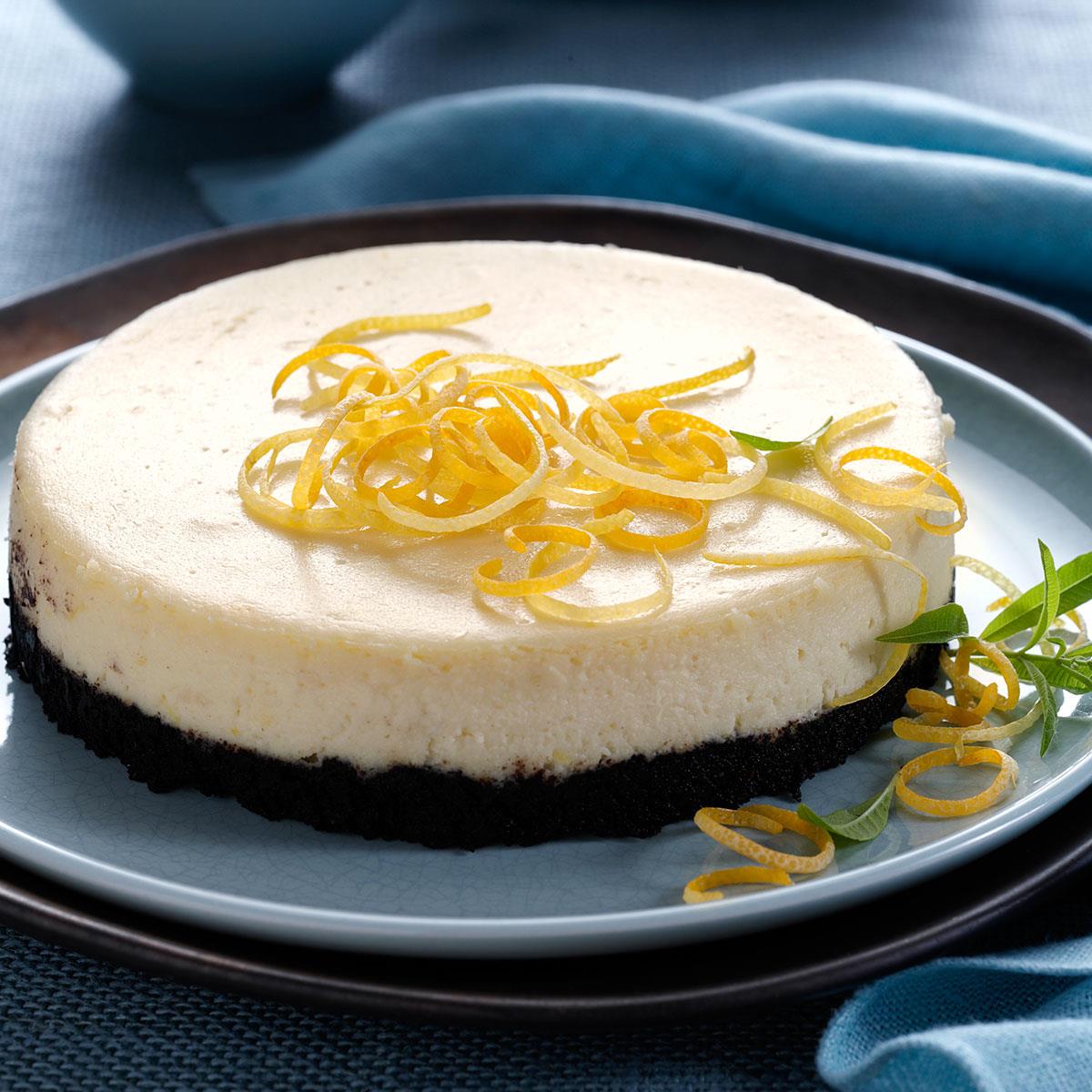 Favorite Lemon Cheesecake Recipe | Taste Of Home