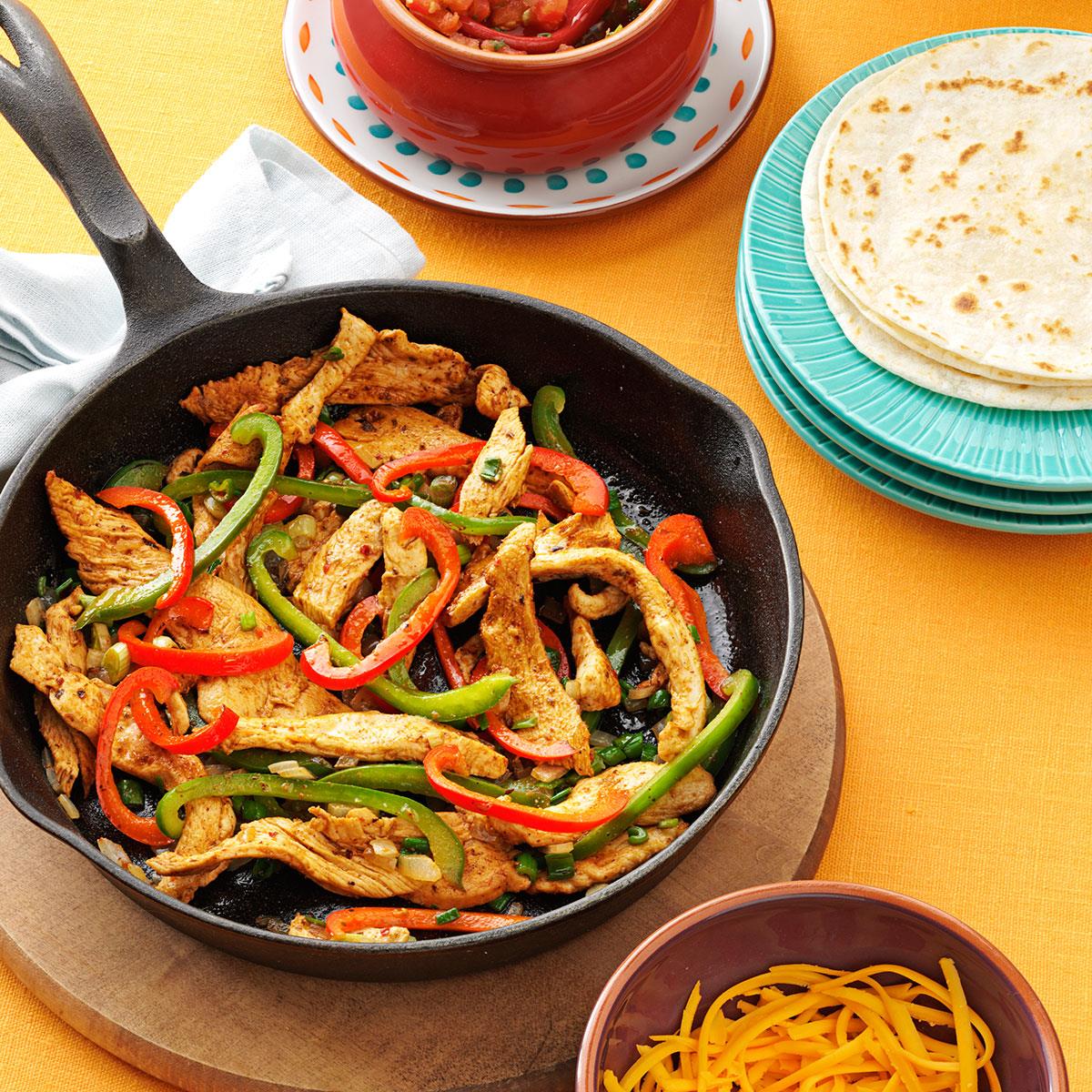 flavorful-chicken-fajitas-recipe-taste-of-home