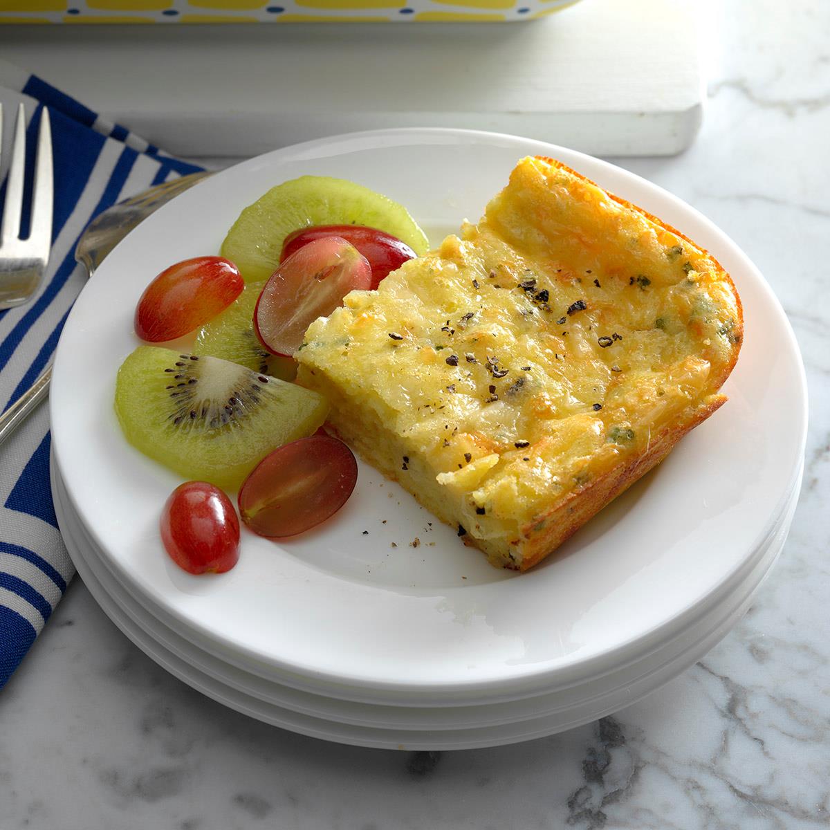 FourCheese Baked Eggs Recipe Taste of Home