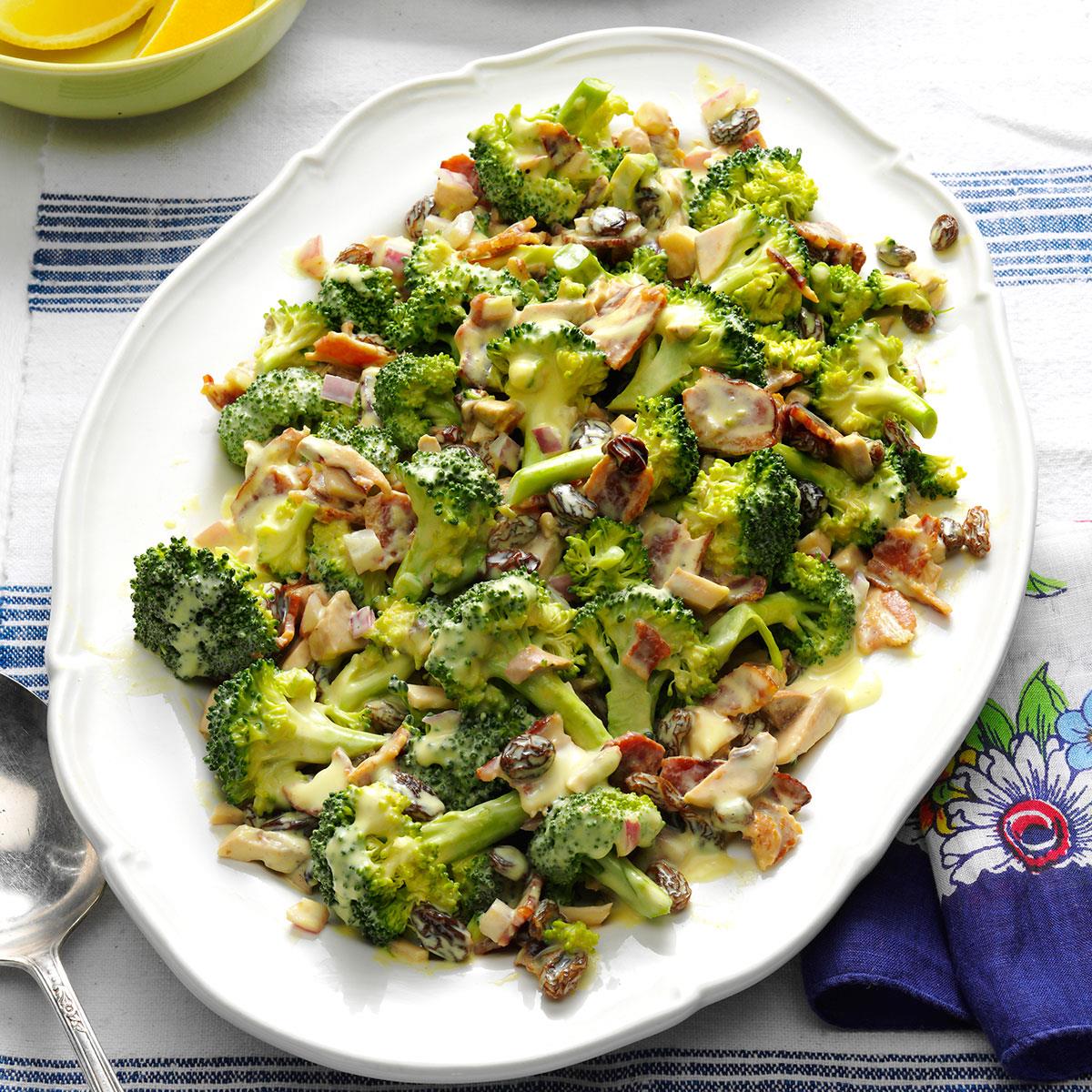 Fresh Broccoli Salad with Lemon Recipe Taste of Home