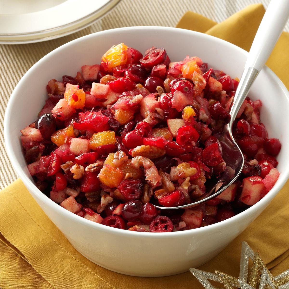 Fresh Cranberry Relish Recipe Taste of Home