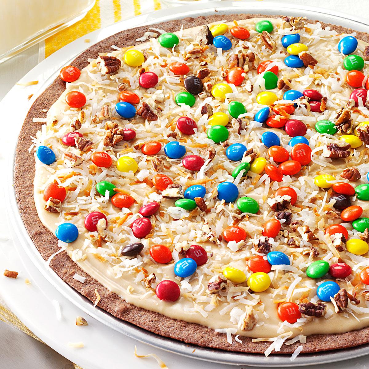 Frosted Brownie Pizza Recipe Taste of Home